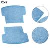 2pcs Microfiber Cloths Blue Fibre Good Softness Household