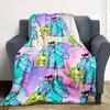 Monster Inc Flannel Blanket Throw Blanket Soft Warm Sofa Bed Camping Home Decor Unique Christmas Gift C92688