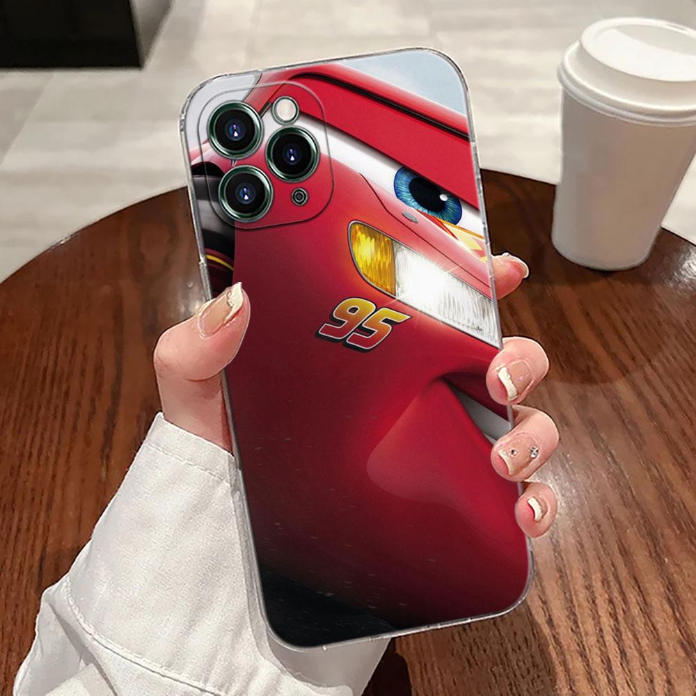 Мультяшный чехол для телефона 95 Молния МакКуин Тачки Для iPhone 17 Pro Max 17E 11 12 13 14 15 16 Pro Max Plus 17 Air 16E 7 XS Мягкий чехол