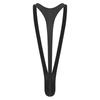 Mens Swimsuit Bodysuit M-XL Glossy Finish - Thong Mankini with Bulge Pouch & V-Shaped Suspenders