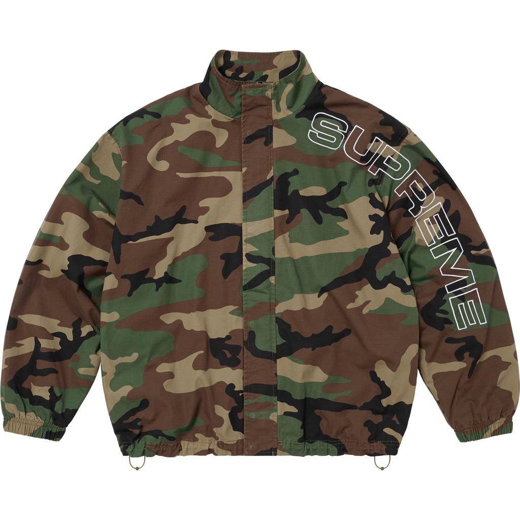 Supreme WEEK1 Spellout Embroidered Ripstop Track Jacket Jackets & Coats Unisex SUP-FW25-071