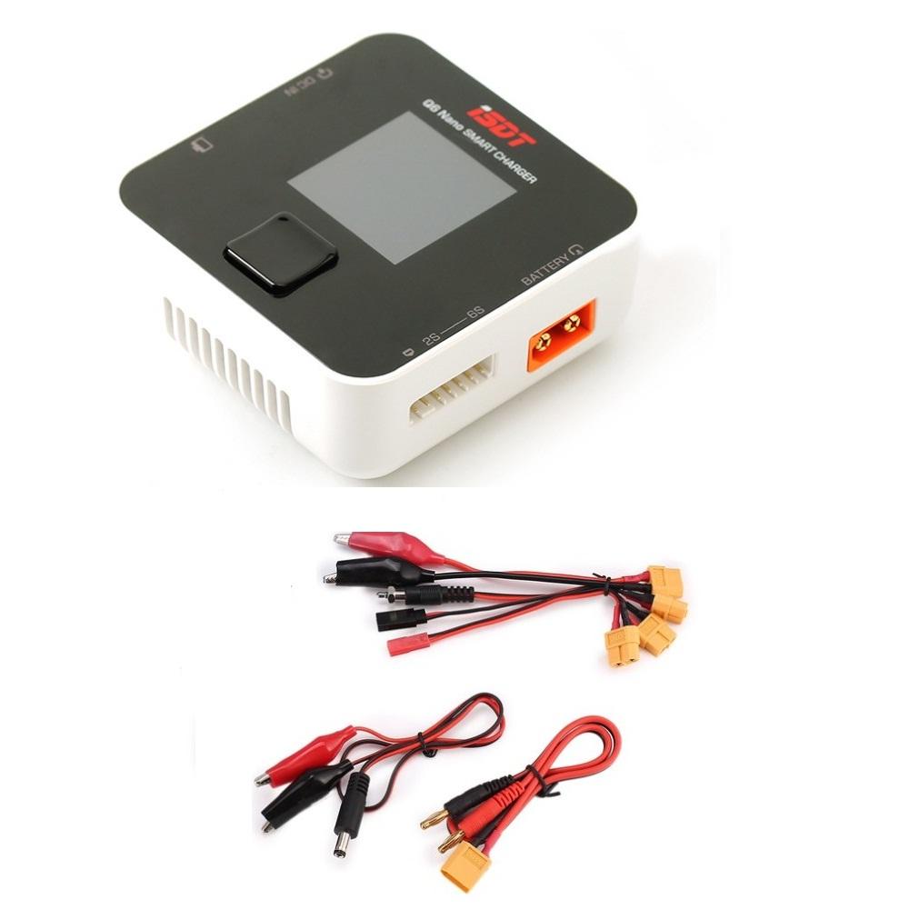 Зарядное устройство для литий-полимерных аккумуляторов Go 200 Вт 8 А, цветной карман для литий-полимерных аккумуляторов 1-6S (Подарок XT60 к t plug)