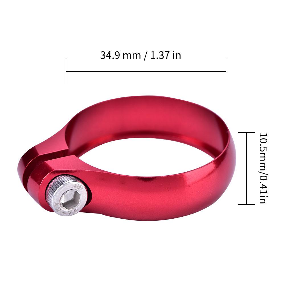 Сверхлегкий алюминиевый сплав 34,9 мм подседельный штырь для горного велосипеда, шоссейного велосипеда (красный)