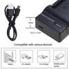 USB Charger Dock Base W126 Quick Charging Digital Battery Charger for Various Models Camera Battery