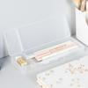 Transparent Frosted Pencil Case Pencil Case Korean Small Fresh Stationery Simple Multi-functional Creative Pencil Case