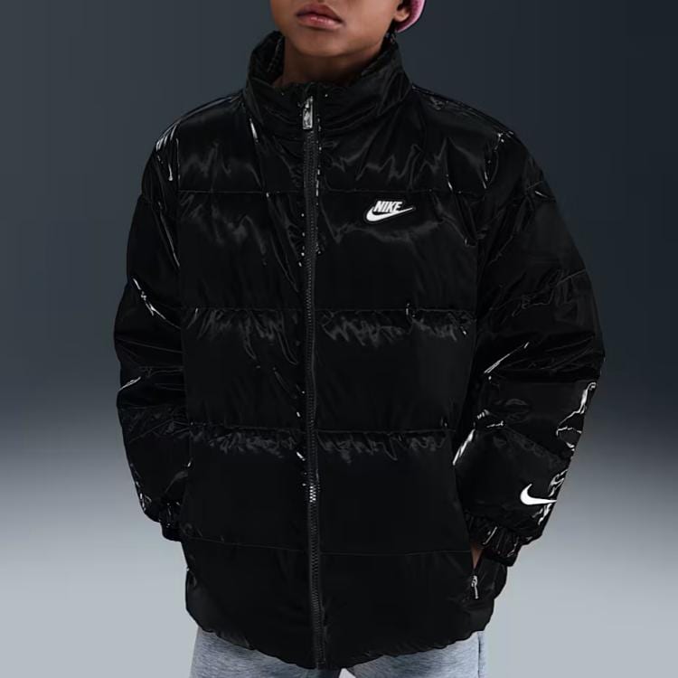 Nike Детские пуховые куртки со стоячим воротником IQ2834-010