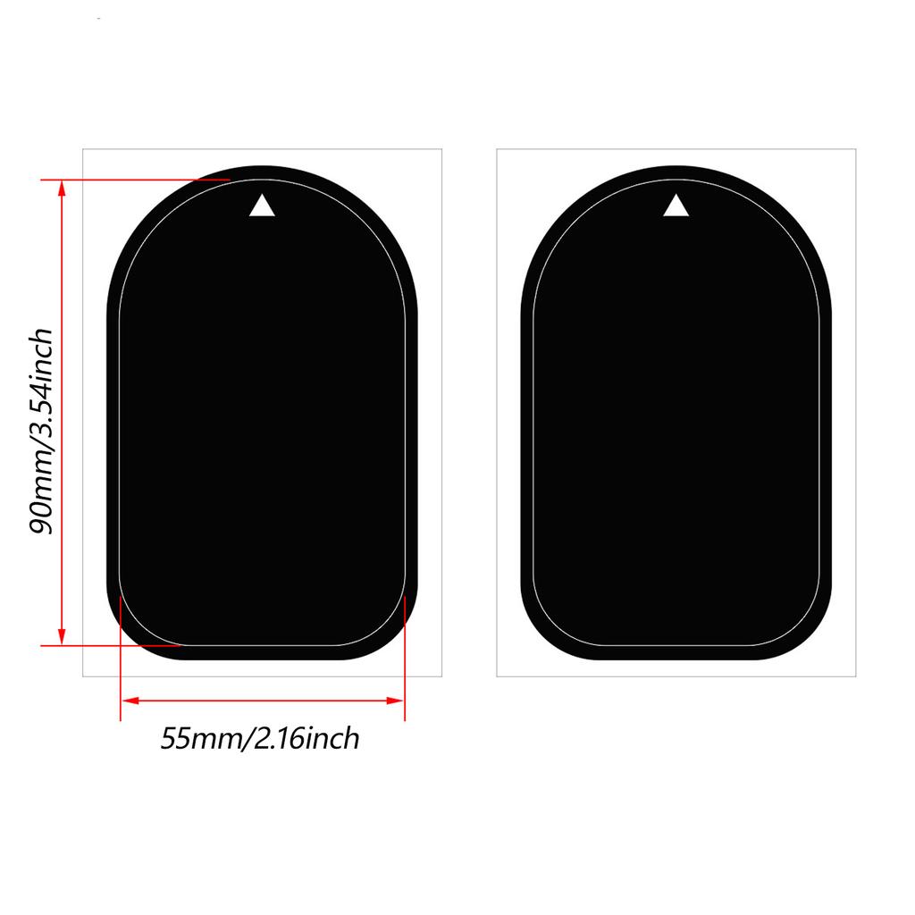 2/10Pcs Bike Disc Track Wheel Valve Sticker Dustproof Protective Sticker Bicycles Closed Wheelset Rim Valve Pad Sticker