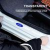 Протектор порога автомобиля Прозрачная декоративная наклейка-значок Для Ford Focus Mondeo MK1 MK2 MK4 MK3 Fiesta ST Line Kugo Transit Escape Fusion Explorer