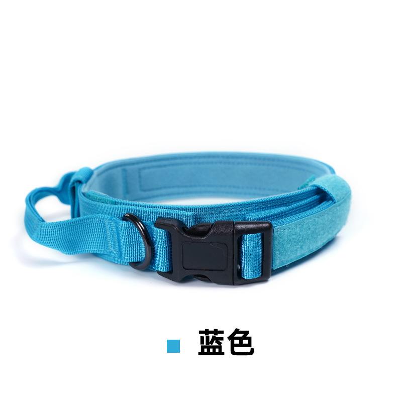Большой тренировочный ошейник для собак, ошейник для питомца, военный ошейник для собак, средний и большой, для дрессировки на улице, поводок для собак, тактический ошейник
