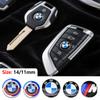 LXXM7 11mm 14mm Car Remote Key Fob Emblem For BMW E46 E90 F10 Sticker Logo Replacement F30 G20 X1 X3 X5 M Performance 50th Anniversary