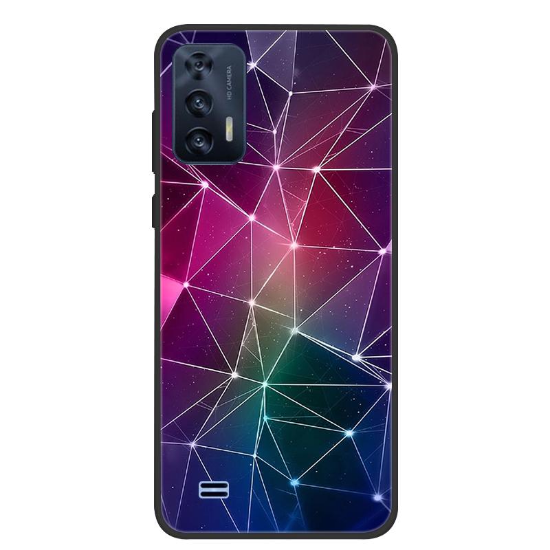 For OUKITEL C31 Case Butterfly Painted Soft Black Silicone Bumper Phone Cover for Oukitel C31 C 31 OukitelC31 Case Coque Fundas