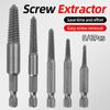 5 шт., экстрактор для винтов, центральные сверла, набор направляющих, съемник сломанных поврежденных болтов, шестигранный ручной инструмент, набор шпилек для снятия поврежденных гайок, болтов
