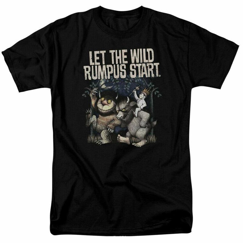 Where The Wild Things Are Rumpus T Shirt Mens Movie Black