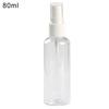 Perfume Bottle Eco-friendly Refillable Compact Plastic Transparent Empty Spray Bottle for Travel