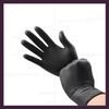 100PCS Nitrile Disposable Gloves Black Thickened Durable Household Cleaning Waterproof Food Handling Cleaning Tools for Kitchen