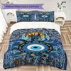 Mystic Eye Mandala Art Home Decoration Soft Printed Sofa Cover Blanket Bedding Down Pillowcase Duvet Cover Without Core A3