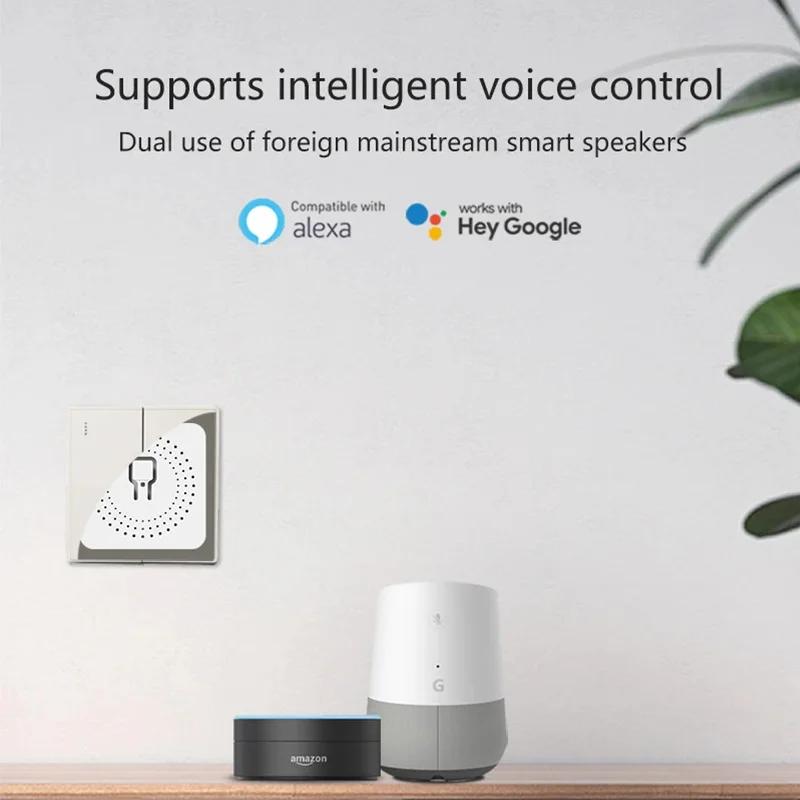 WiFi Smart Switch 16A/20A Timer Circuit Breaker 2-Way Control Yandex Alice Alexa Google Home APP Voice Control Automation Relay