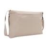 Calvin Klein Minimalist Commuter Logo Flap Adjustable Shoulder Strap Fabric Crossbody Bag Medium Men bags Milk HH3758-265