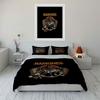 Ramones Band Bedding Set Black Bedding Duvet Cover Set Duvet Cover Pillowcases (1 * Duvet Cover 2 * Pillowcases, without duvet insert)