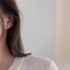 Дизайнерские Маленькие Серьги-Капли для Женщин Корейские Блестящие Подвесные Серьги-Слезы