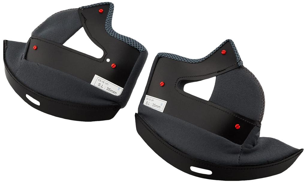 HJC HELMETS Cheek Pads S/L (35mm) for CS-15 (HJP435)