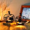 Halloween Wrought Iron Home Atmosphere Decoration Candle Stand Candle Lamp Home Creative Decoration Candle Holder