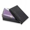 BPD-VS-513 PURPLE Women' wallet SHINY +CERTIFICATE