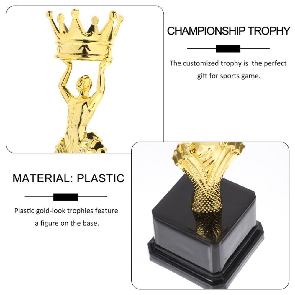 Plastic Reward Prize Cup Golden Winner Award Trophy Toy Children Sports Award Prize