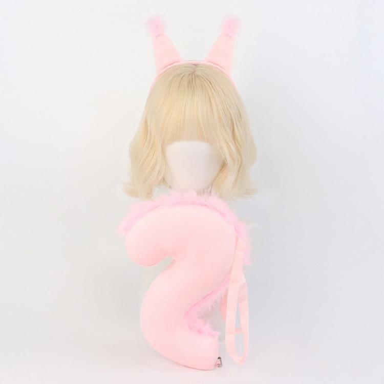 Набор костюма животного белки, Набор ушей и хвоста белки, Набор маскарадного костюма животного для вечеринки по случаю дня рождения, Хэллоуина, реквизит для косплея