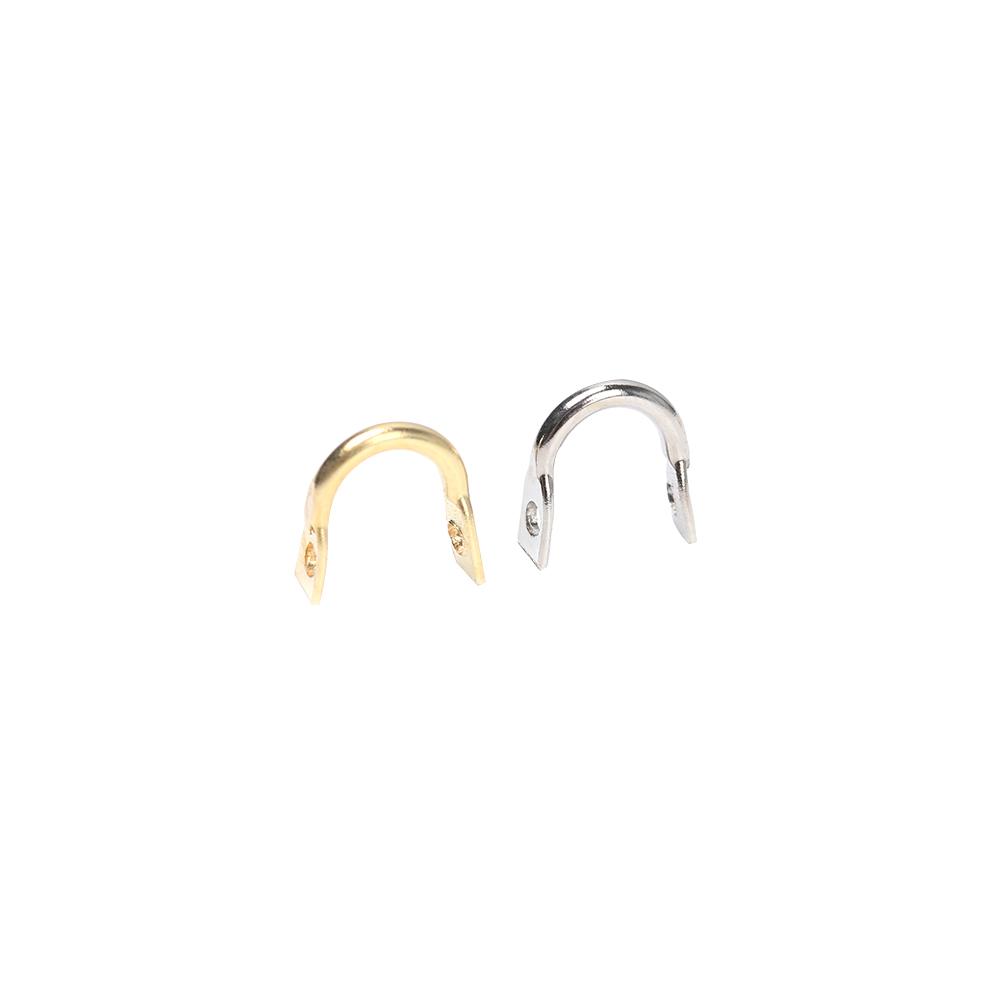 50PCS New Sliver/Gold Durable Spinner Fishing Lures Accessories Easy-Spin Clevises Easy Spin Brass