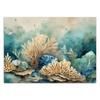 Wallpaper Coral sea starfish turquoise