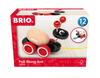 BRIO Катающееся яйцо и муравей (классический) 30348, Возраст 1+ [Игрушка, Деревянная игрушка, Подарок (День рождения/Рождество)]