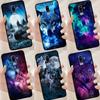 Animal Wolf Galaxy Soft Cover Case For Samsung J4 J6 Plus A6 A8 J2 J8 A7 A9 2018 J1 J3 J7 J5 2016 A3 A5 2017