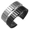 Watchband Solid Stainless Steel Watch Band Bracelet 16mm 18mm 20mm 22mm Silver Black Brushed Metal Watchbands Strap