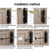 Self Shutting Door Device Smooth Closure Adjustable Strength Door Closure Door Control System for Household & Businesses