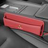 PU Leather Car Seat Gap Organizer Auto Pocket Seat Crevice Storage Box For Porsche 911 Taycan Panamera Cayenne Boxster Cayman FU3