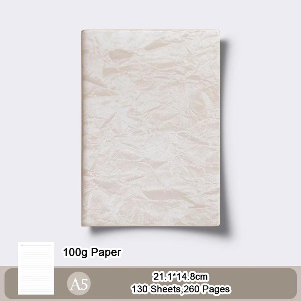 A5 Leather Business Notebook, Diary, Student Subject Notebook, Work Meeting Record Book, Excerpt Book, Lined Pages