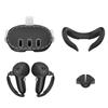 Slip Handle Grip Cover for Quest3 Virtual Reality Headset Cover Case Sweatproof and Scratch Resistant Sleeve