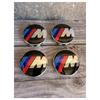 4PCS Applicable to BMW Group for M 68mm Wheel Center Hub Caps Logo Badge Emblem Rim Hubcaps Emblem M logo Sport