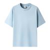 Summer Men's Short Sleeve T-Shirt Cotton Versatile Premium Bottom Shirt Men's Crew Neck Cotton Top