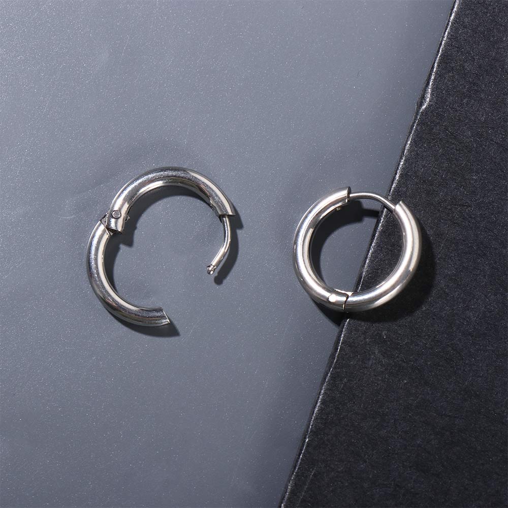 Ear Buckle Women Men Piercing Ear Jewelry Men Punk Earrings Circle Earring Hoop Earrings Ear Studs