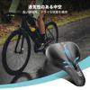 YOUNGDO Bicycle Saddle Saddle Cushion Saddle Super Thick Memory Foam Cushion Shock Absorption No Butt Pain Waterproof No Worries Even On Rainy Days!