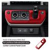 Made of Alcantara Suede Interior Central Gear Lever Console Lid Sheath Shell Cover For Land Rover DEFENDER - Accessories