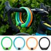 Bike Accessories Bicycle Bike Lock Anti-theft Password MTB Road Bike Security Cable Locker Portable Combination Code Padlock