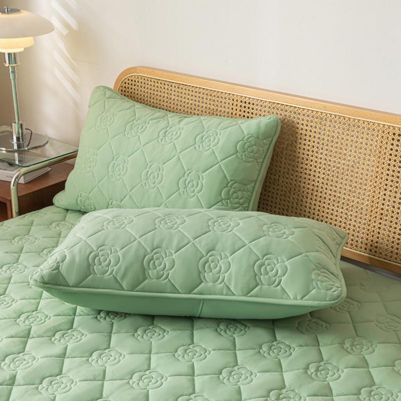 1 Piece Waterproof Jacquard Fabric Pillowcase Moisture And Sweat Proof Pillow Cover 48x74cm For Bedroom Home Hotel Detor