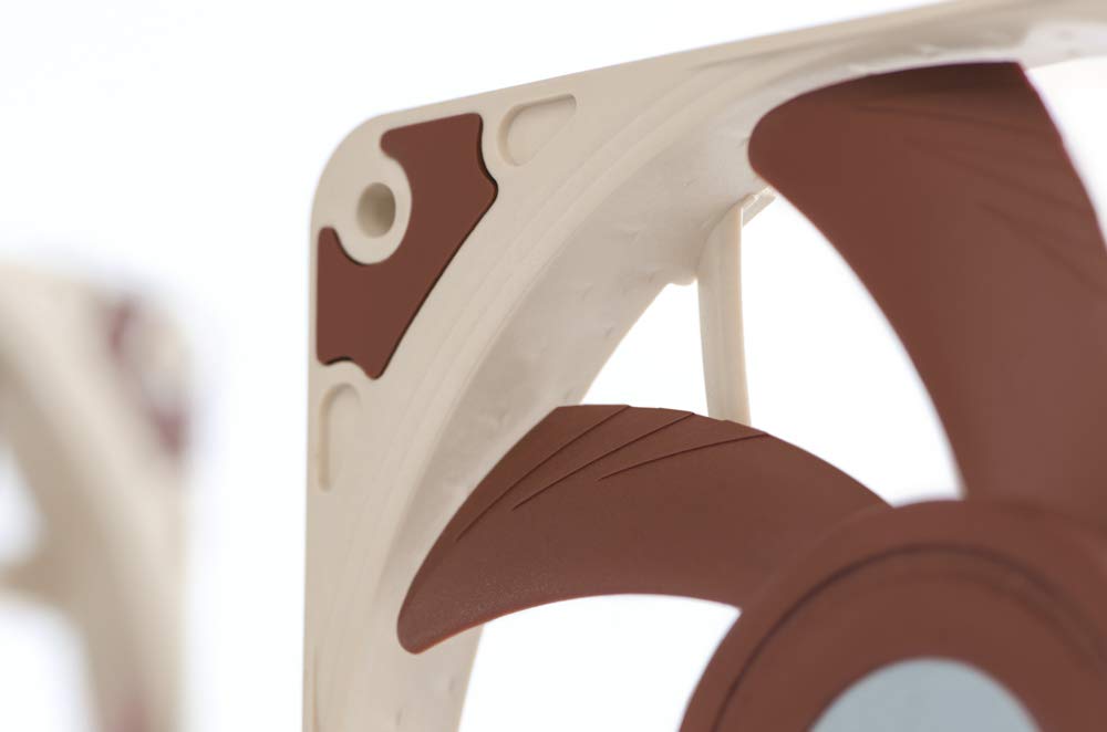 Noctua Premium Тихий 4-контактный NF-A12x15 PWM, Вентилятор, -контактный (120x15мм, Коричневый)
