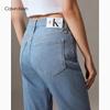 Calvin Klein Женские джинсы CK Essential Slim Straight-Leg Stretch Denim J224284