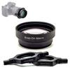FotoZ Macro Conversion Lens 37-72mm Close-up Lens for Cameras 8 Diopter Black/White