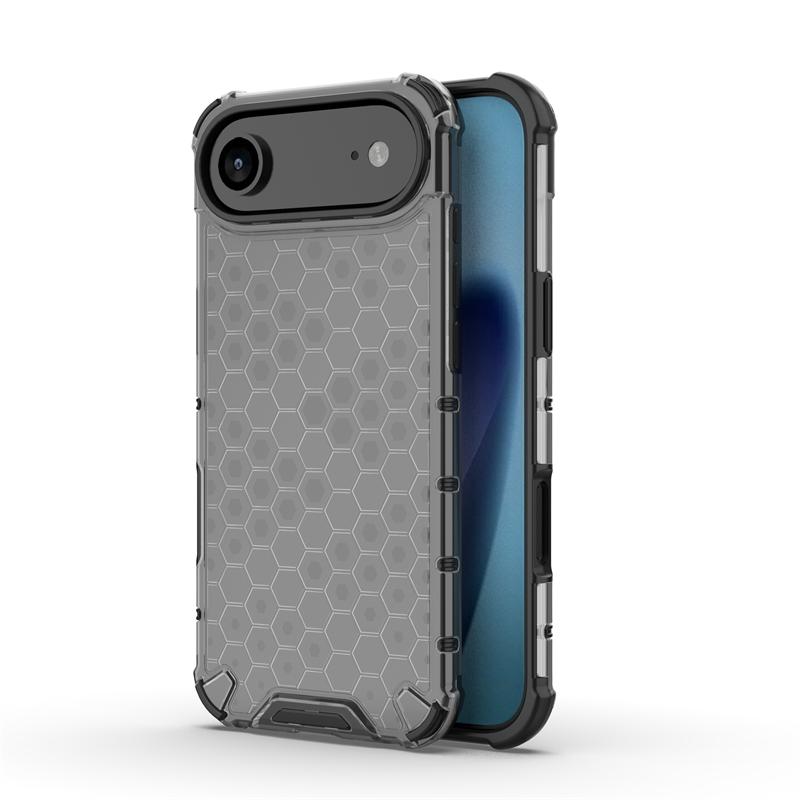 Shockproof Transparent Case For iPhone 17 Air Honeycomb Armor Back Case iPhone 17 Air Case Cover For iPhone 17 Air 17 Pro Max