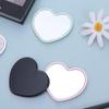 High-definition Handheld Mirror Single-sided Beauty Make-up Mirror Heart-shaped Mirror  Makeup Tool